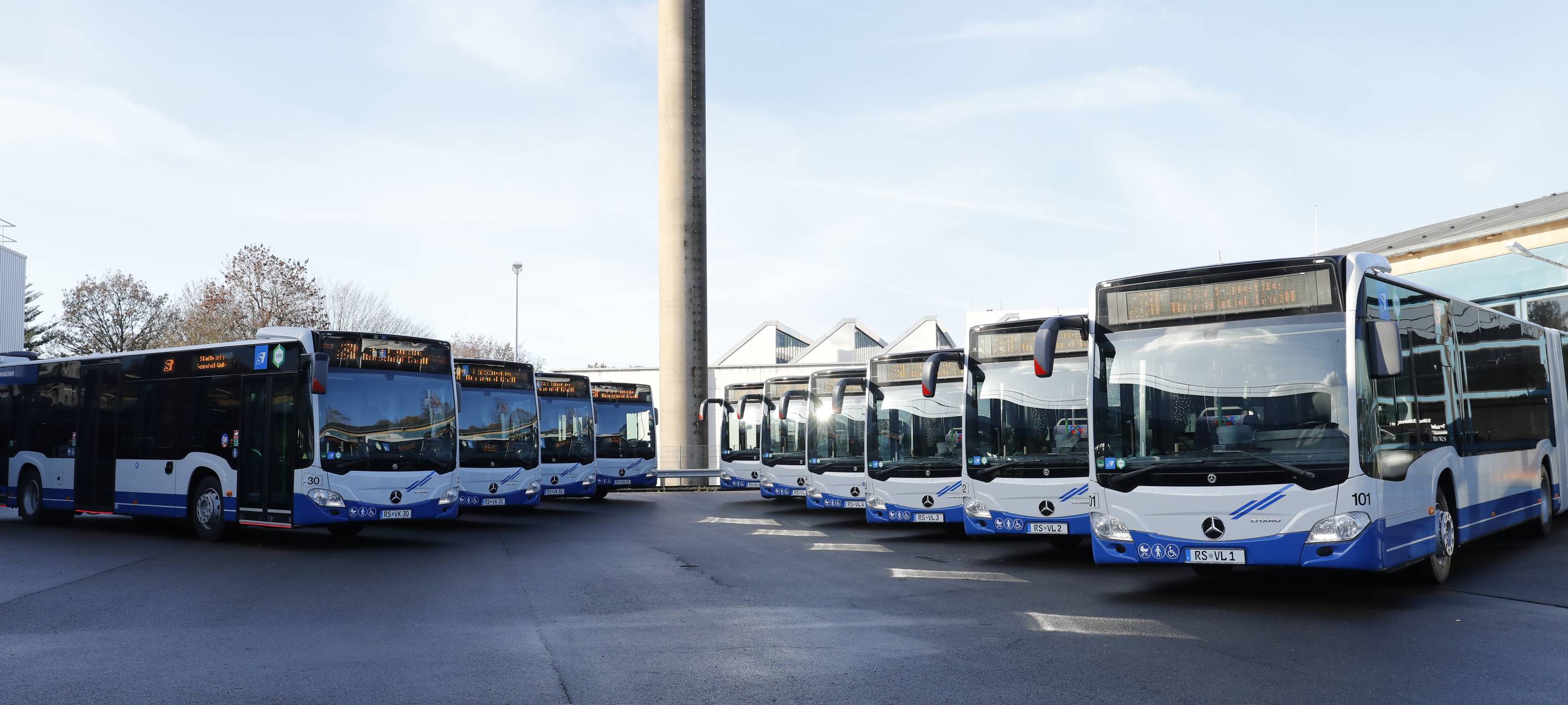 Verdi ruft Dienstag zu Streiks im Busverkehr auf