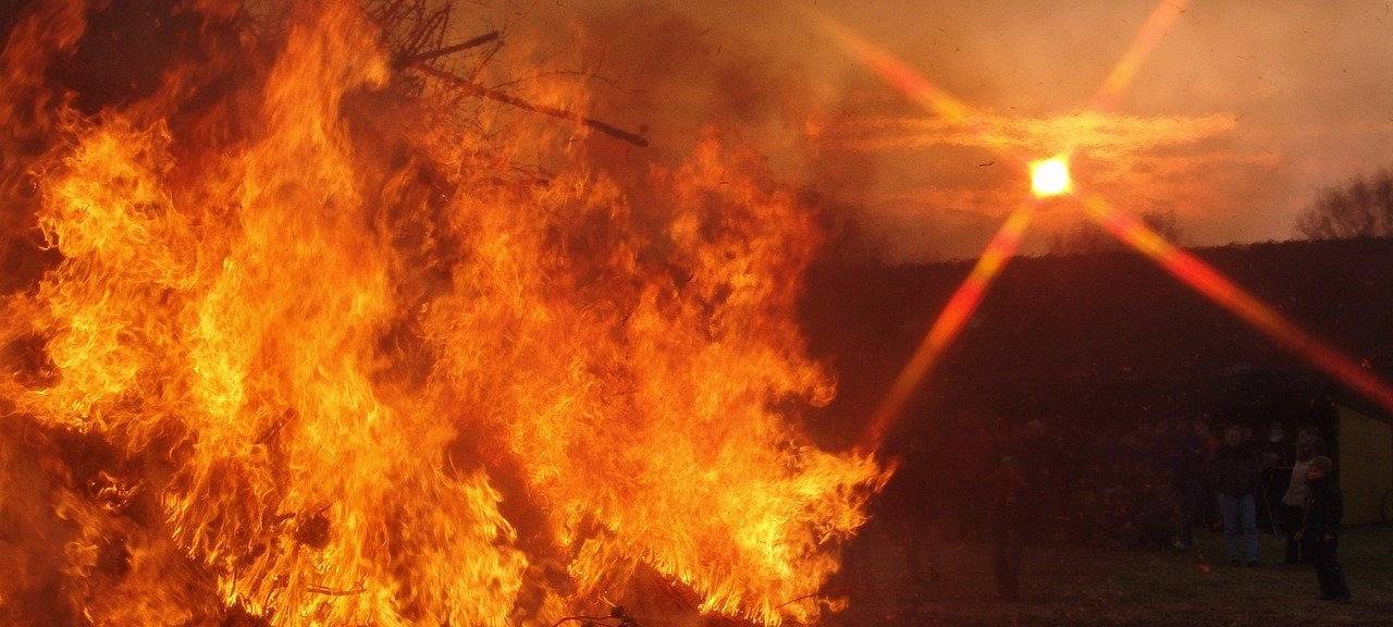 Viele Osterfeuer im RSG-Land