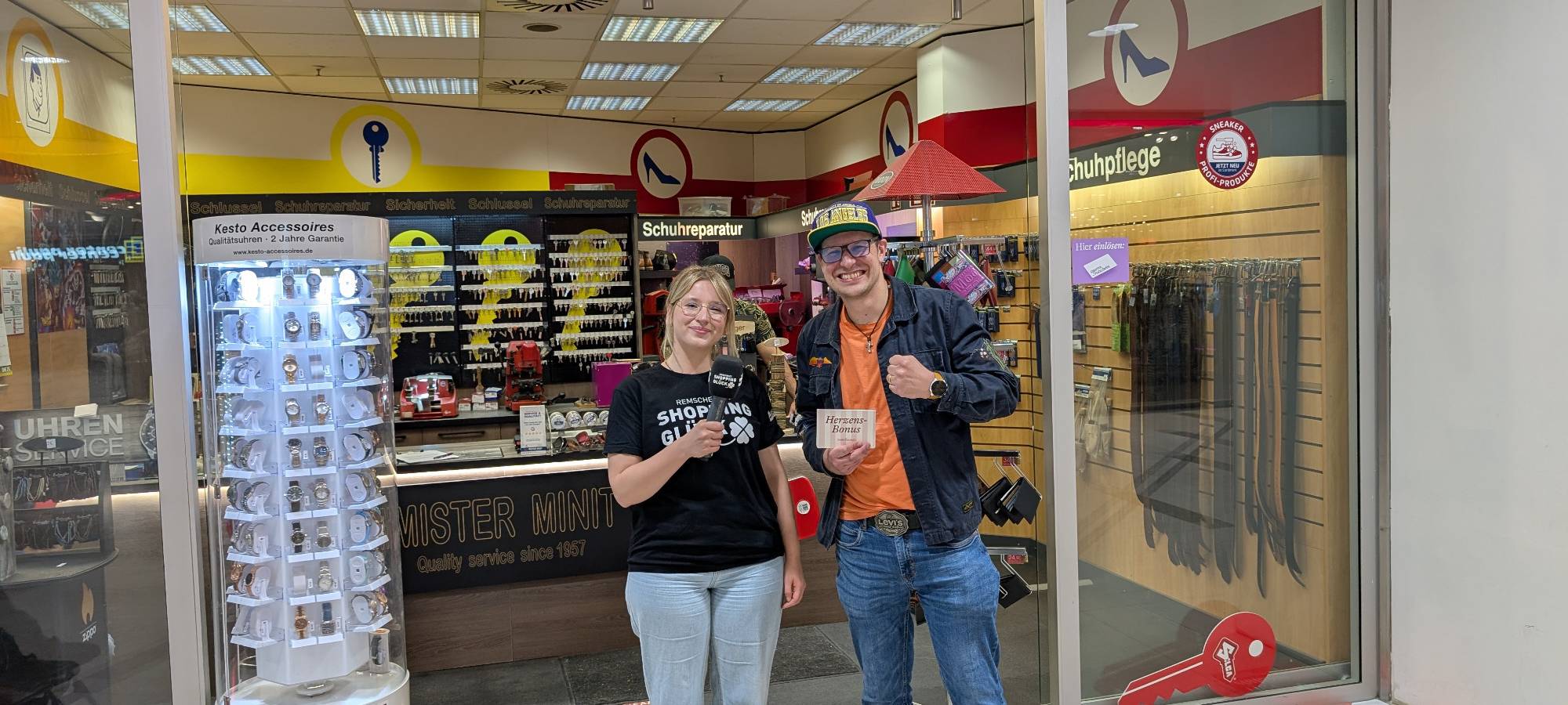 Wir zahlen deinen Einkauf im Allee-Center