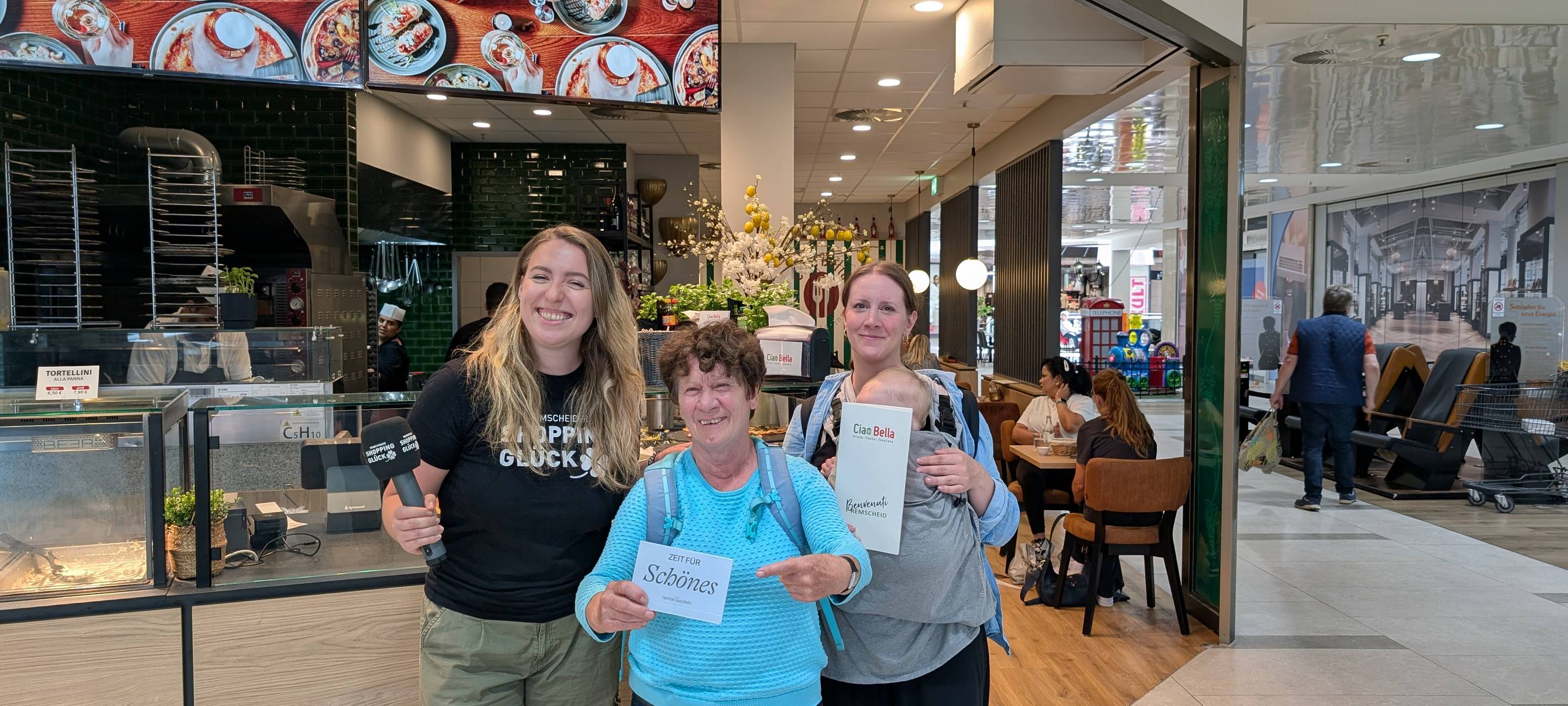 Wir zahlen deinen Einkauf im Allee-Center