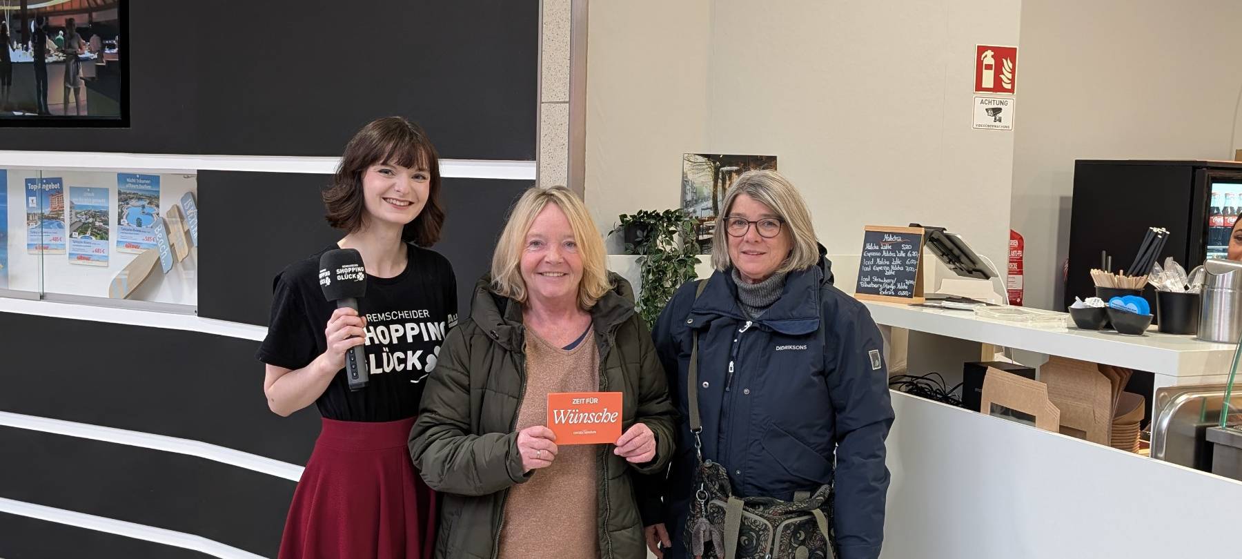 Wir zahlen deinen Einkauf im Allee-Center