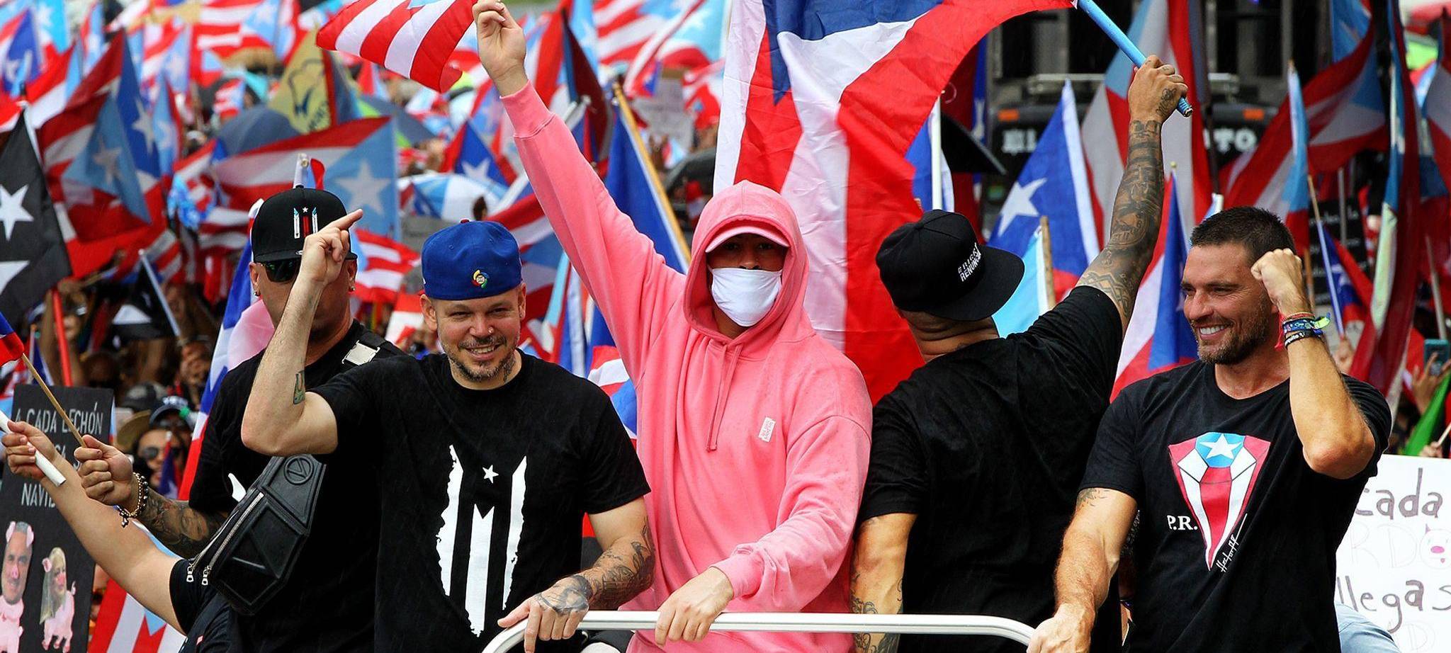 Puerto Rico: Kundgebung nach dem Rücktritt des Gouverneurs