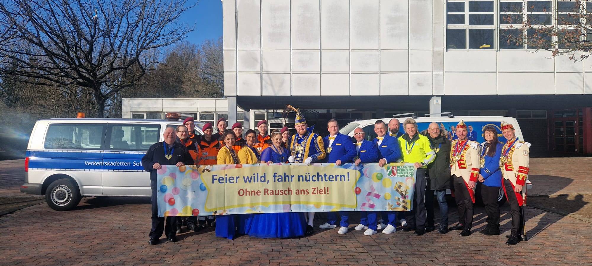 Aktion "Feier wild, fahr nüchtern!"