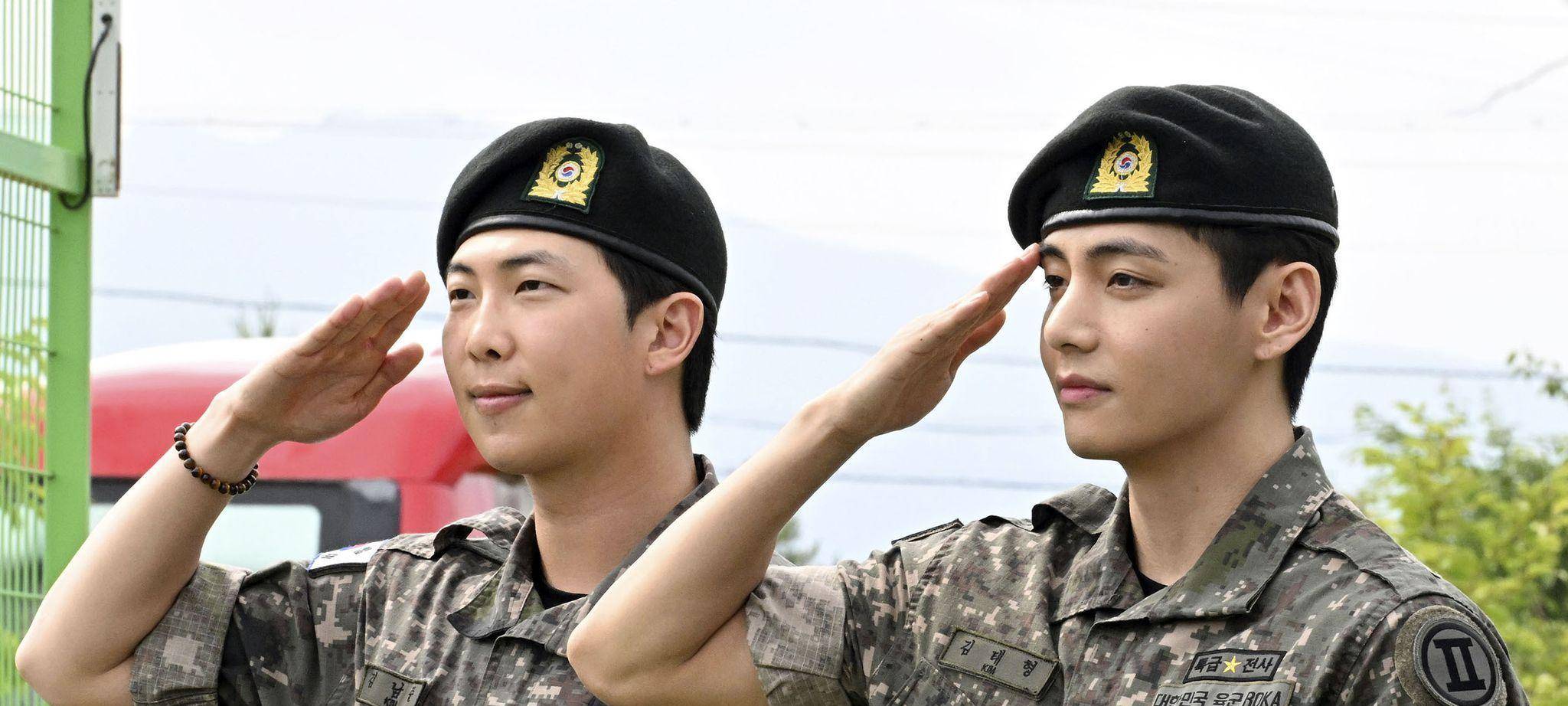 BTS-Mitglieder aus dem Militärdienst entlassen