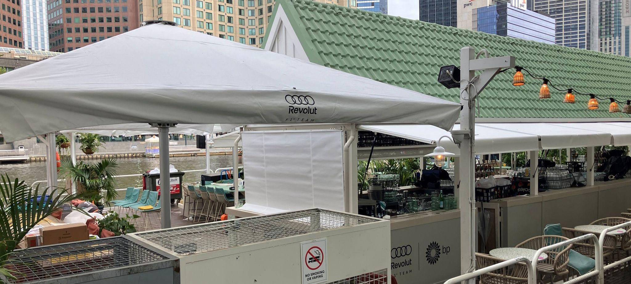 Restaurantschiff Formel-1-Team Audi