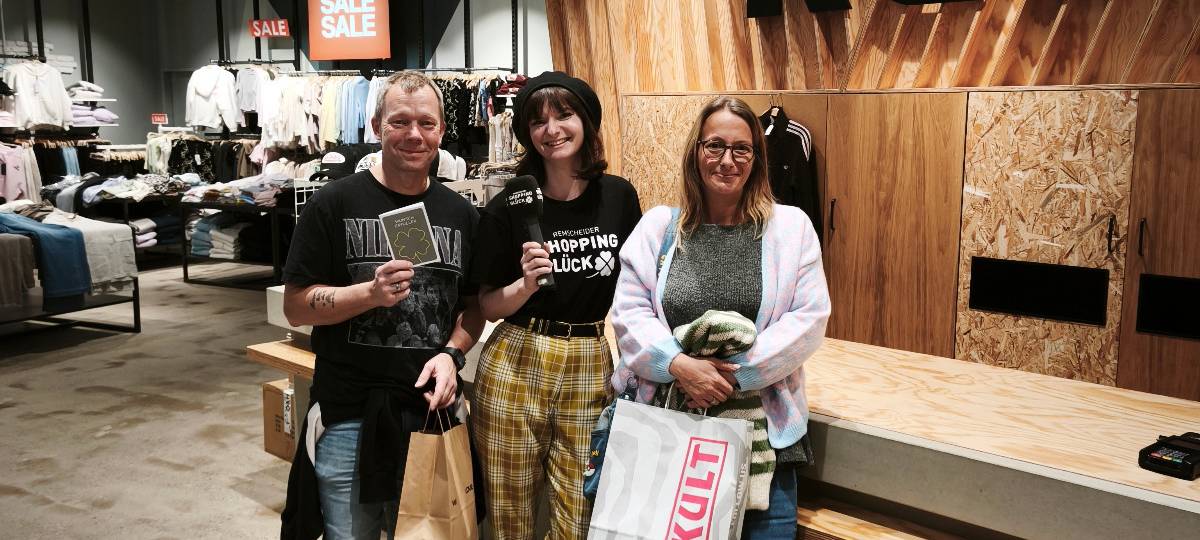 Wir zahlen deinen Einkauf im Allee-Center