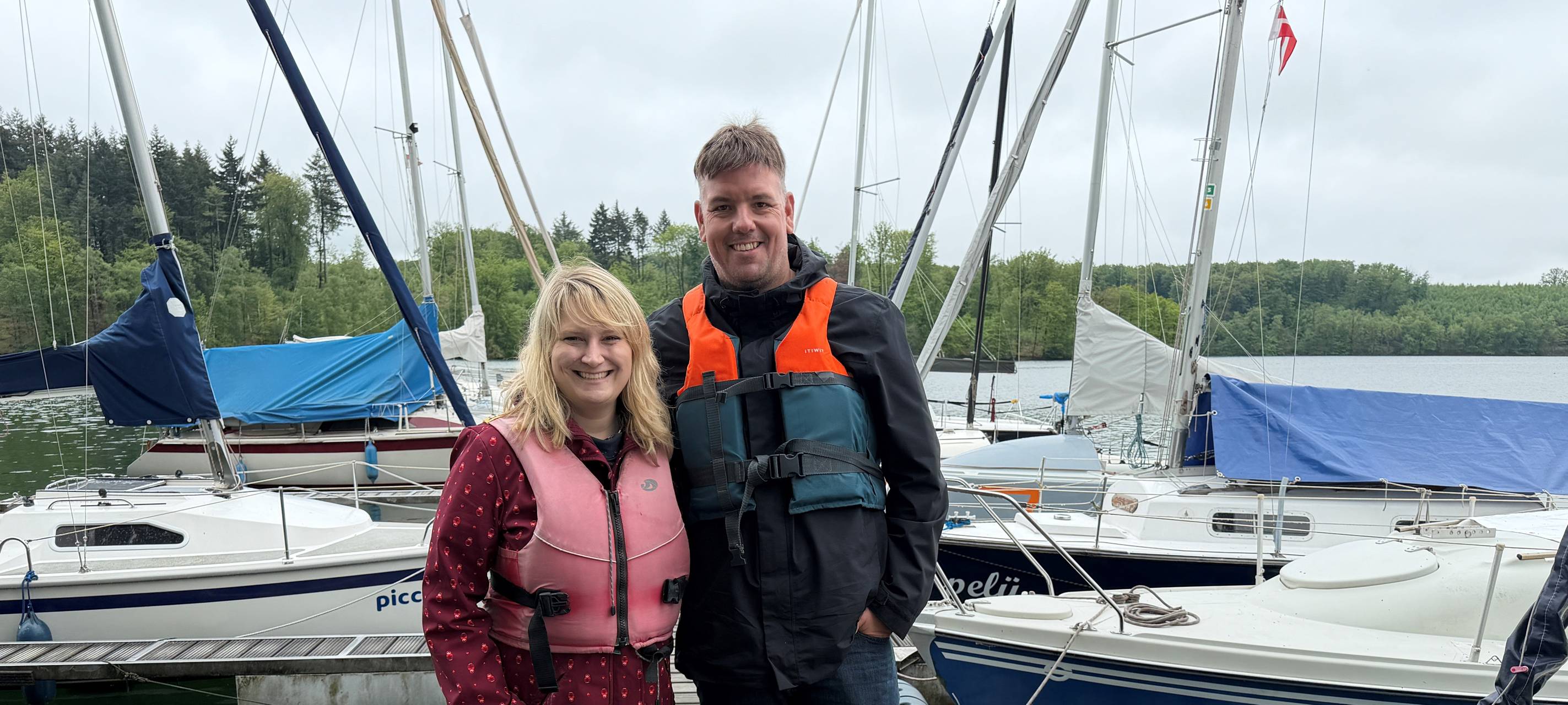 Ahoi: Clara & Micha segeln über die Bever