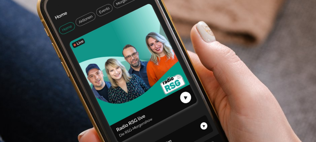 Die neue Radio RSG-App