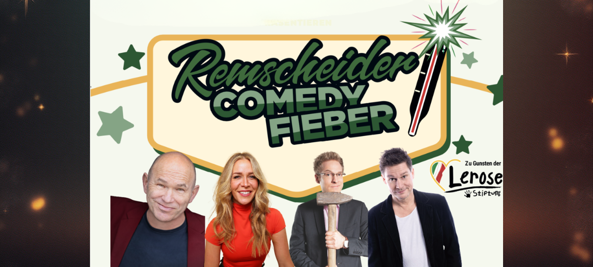 Comedy-Fieber 2026 in Remscheid